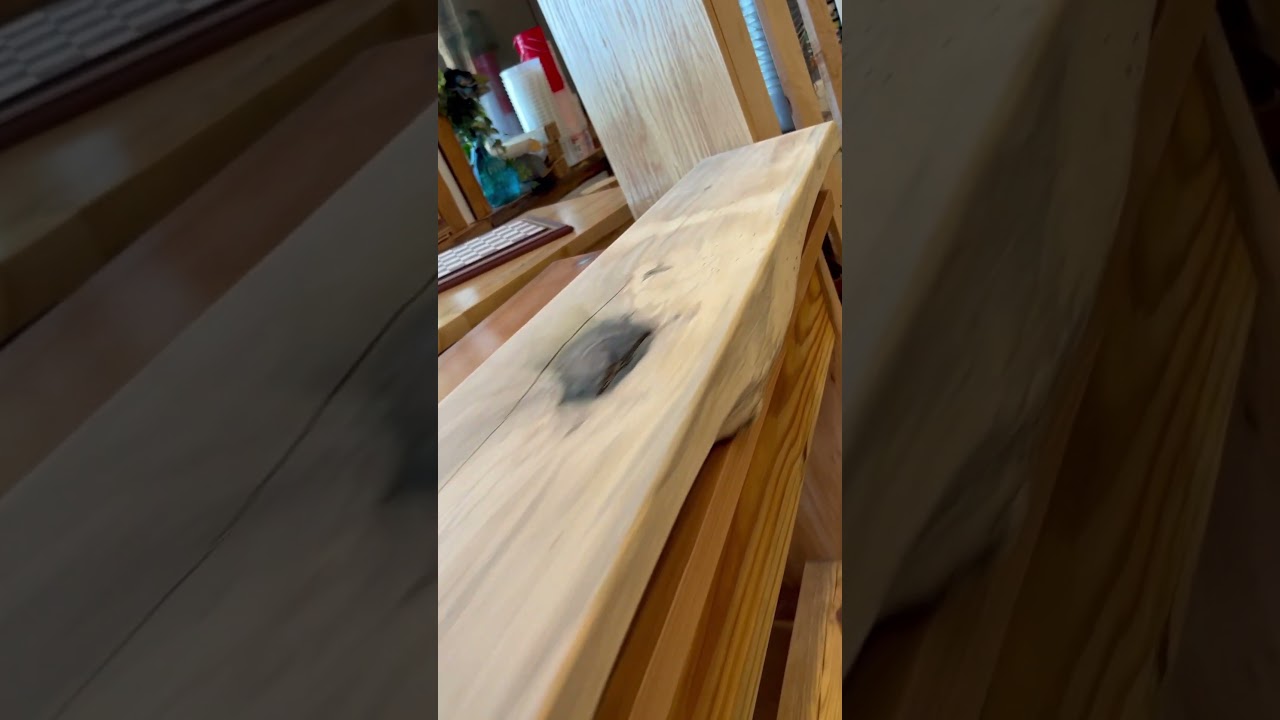 hubs, do the voiceover for this poplar mantle 😆😆😆 #woodshops #woodwork #mantle #sawmill