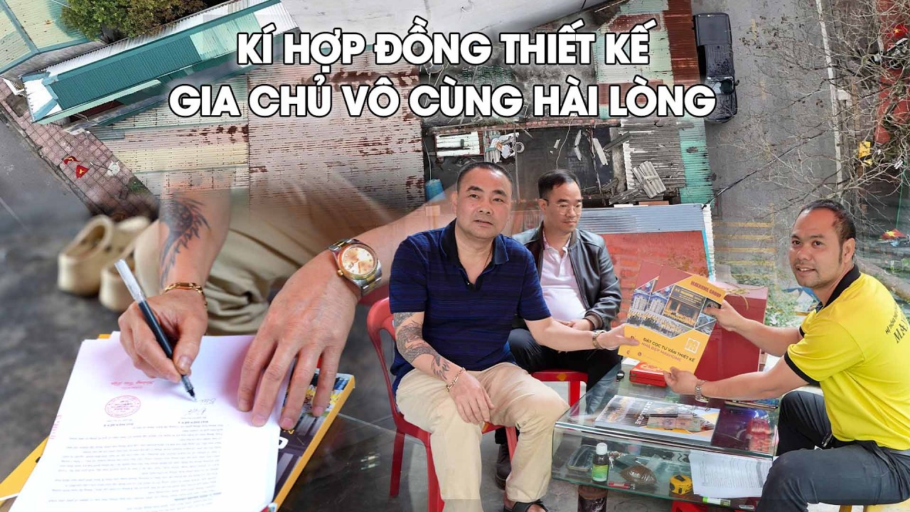 GIA CHỦ HÀI LÒNG KHI KÝ HỢP ĐỒNG THIẾT KẾ CÙNG KỸ SƯ MAXHOME – BƯỚC KHỞI ĐẦU CHO NGÔI NHÀ MƠ ƯỚC