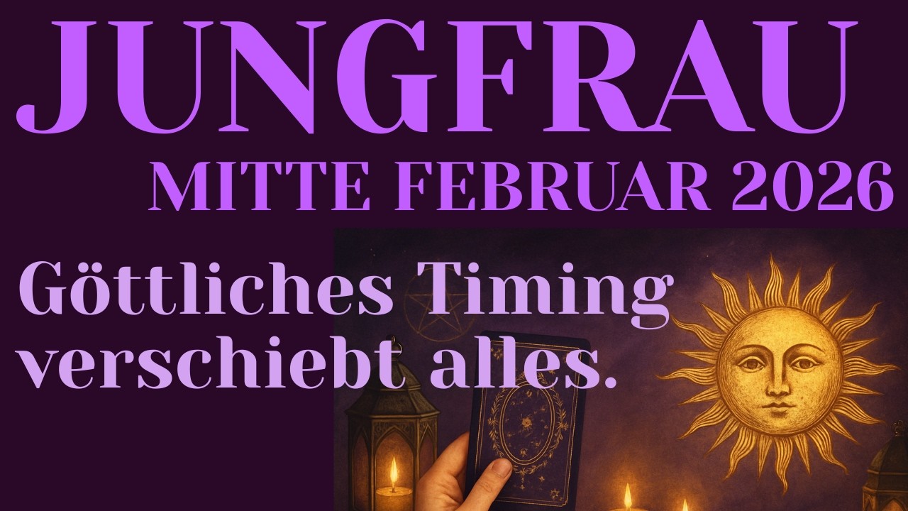 ♍Jungfrau MITTE FEBRUAR 2026❤️Warum sich diese Verbindung jetzt neue ausrichtet.⭐️