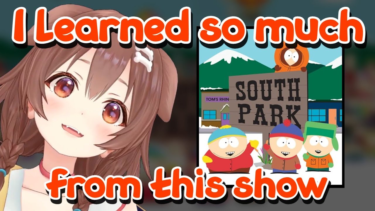 Korone Talks About Her Complicated Love of South Park [Hololive]