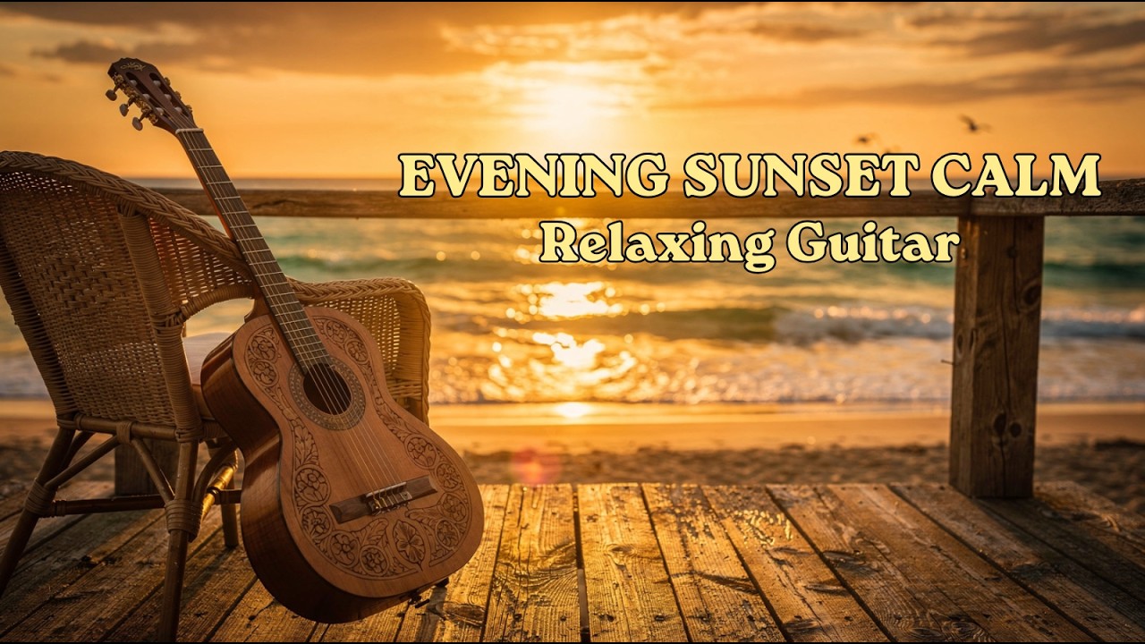 Golden Balcony Sunset 🌅 Relaxing Spanish Guitar & Oud for After Work Stress Relief