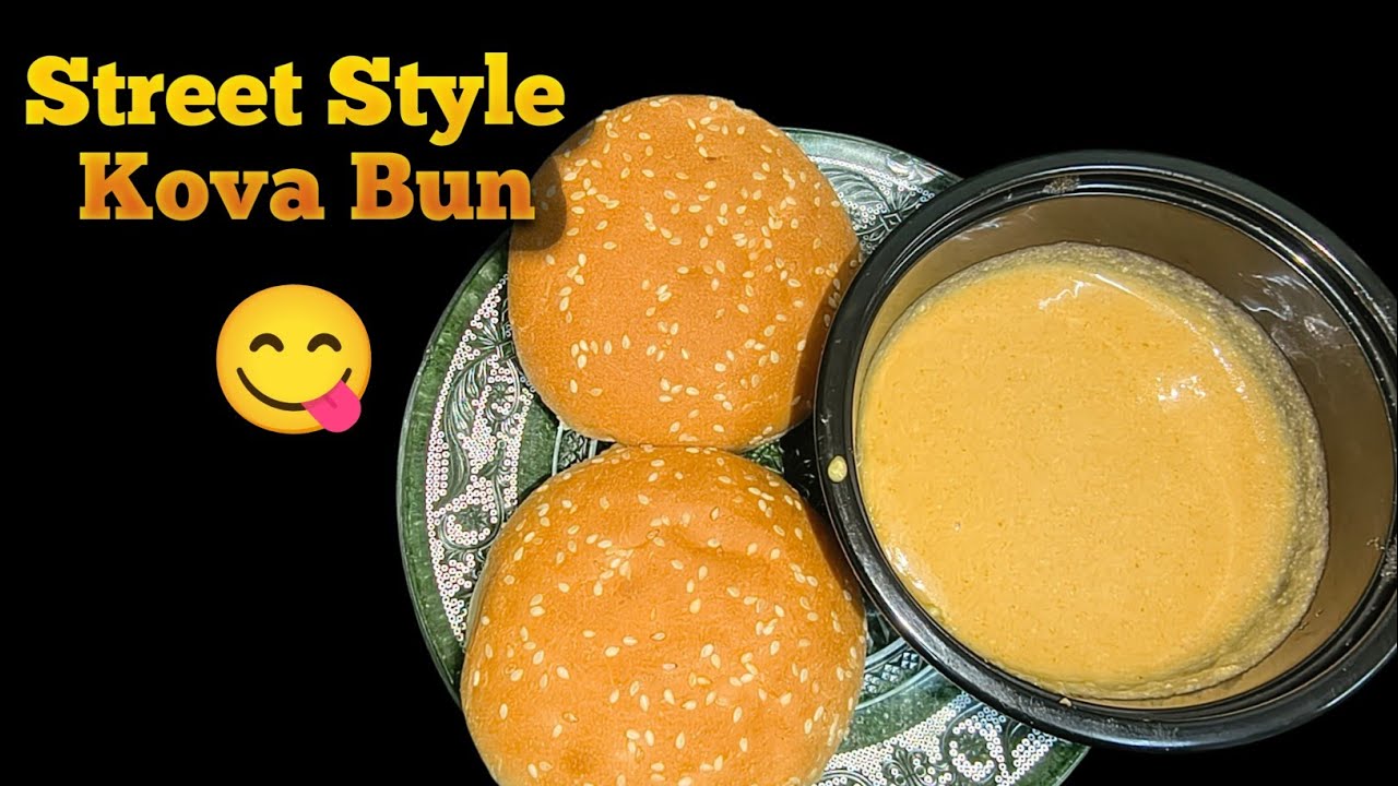 Home Made Palakova Bun🥯 | Koa Bun | Kids Favorite Street Food