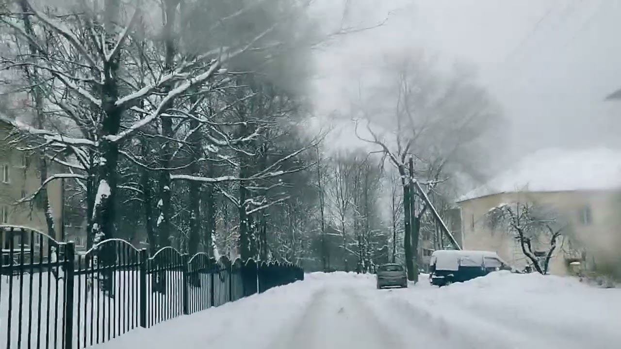 В деревне.