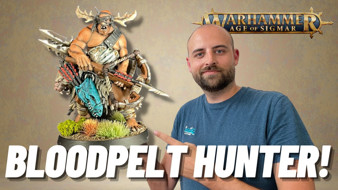 How to paint the Bloodpelt Hunter for Ogor Mawtribes- Age of Sigmar!