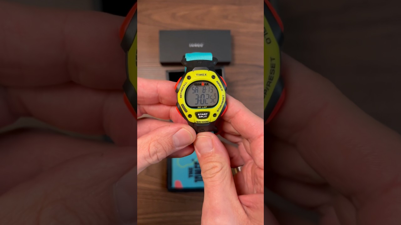 The James Brand x TIMEX Ironman unboxing 