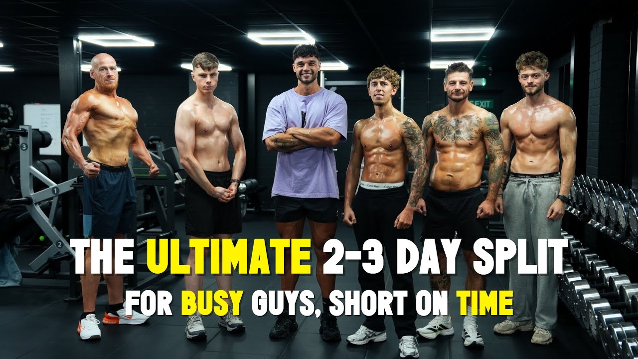 The Ultimate 2-3 Day Split for Busy Guys