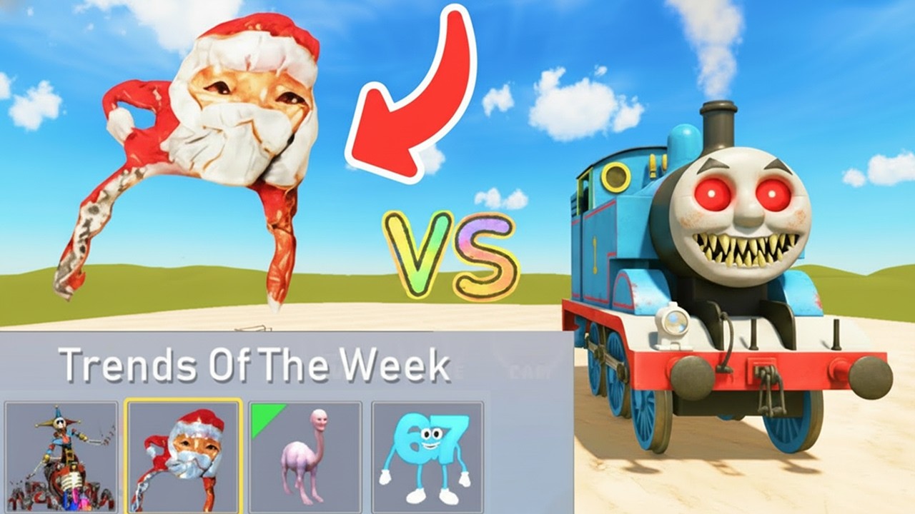 NEW UPDATE 10.9.18 Nextbots in Playground mod GOO GOO GAGA WORM vs TRAIN in Garry's Mod!