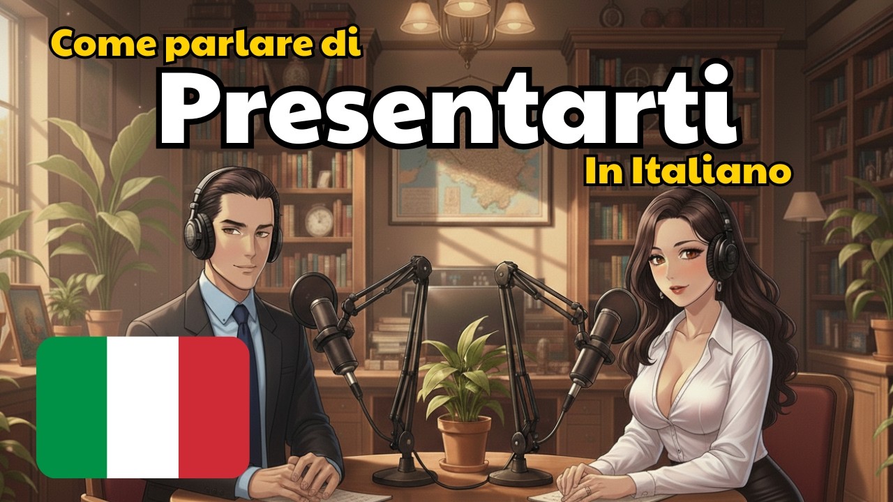 Impara a presentarti in italiano | Conversazioni facili per principianti | Podcast per imparare