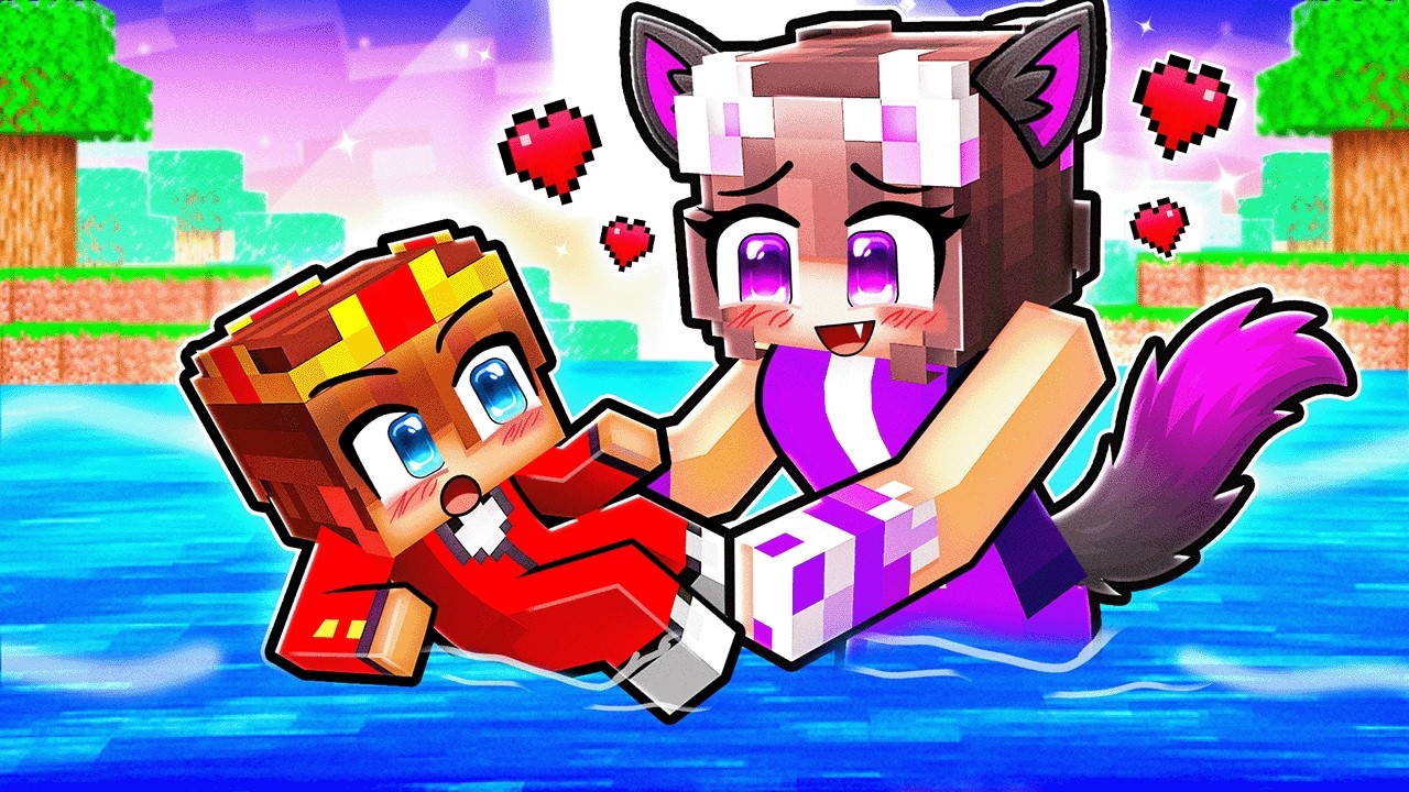 GERETTET von dem WERWOLF Nelly in Minecraft!