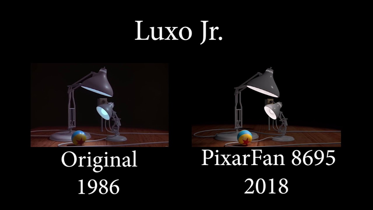 Luxo Jr. Animation Comparison