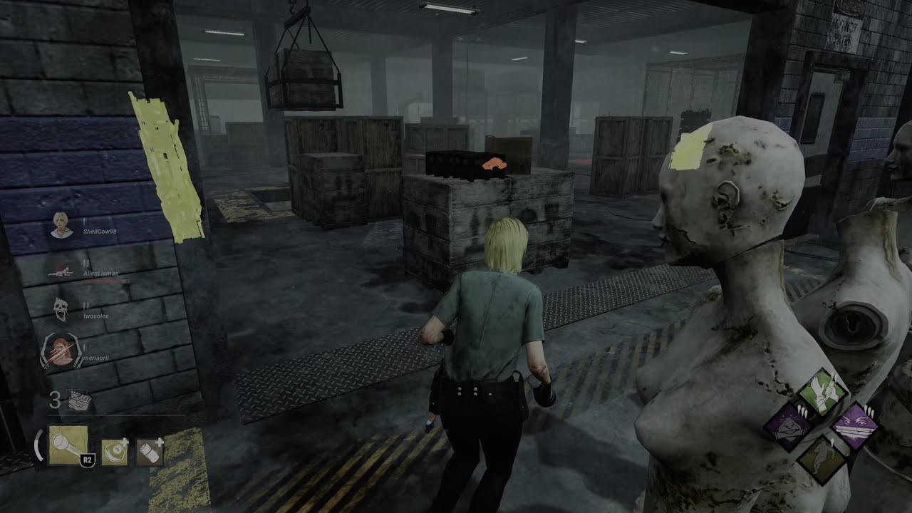 DBD solo carry vs huntress