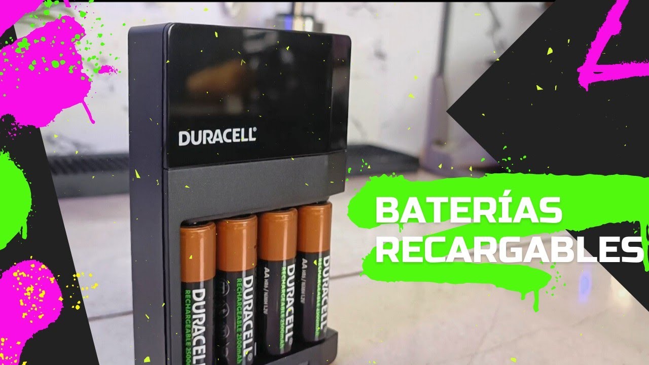 Baterías Recargables 💪🏽 Duracell®