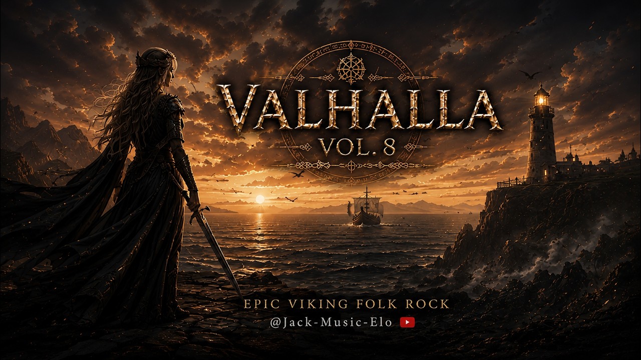 VALHALLA VOL. 8 ⚔️ Epic Viking Folk Rock Collection 2026 | Norse Warrior Music Mix