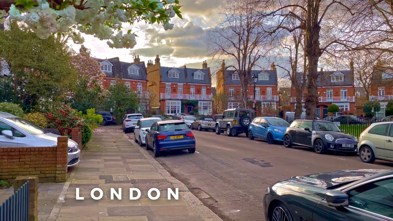 60 Mins in West London | Kew Gardens, Richmond | Sunny Walking Tour London