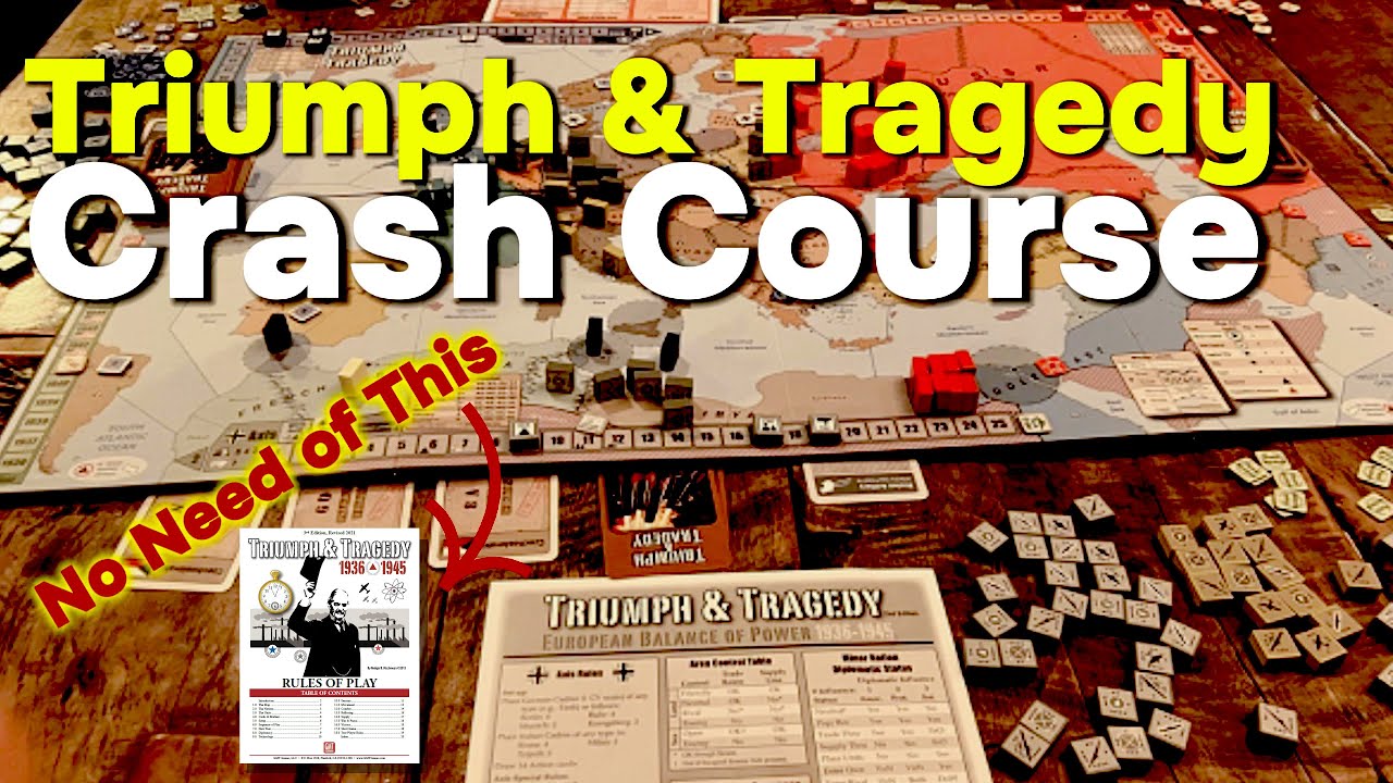 How to play Triumph & Tragedy in less than 10 minutes without reading the rule book (English)