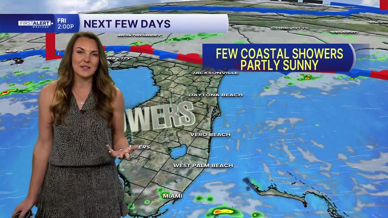 WPTV First Alert Weather Forecast for Afternoon of Thursday, Jan. 22, 2026