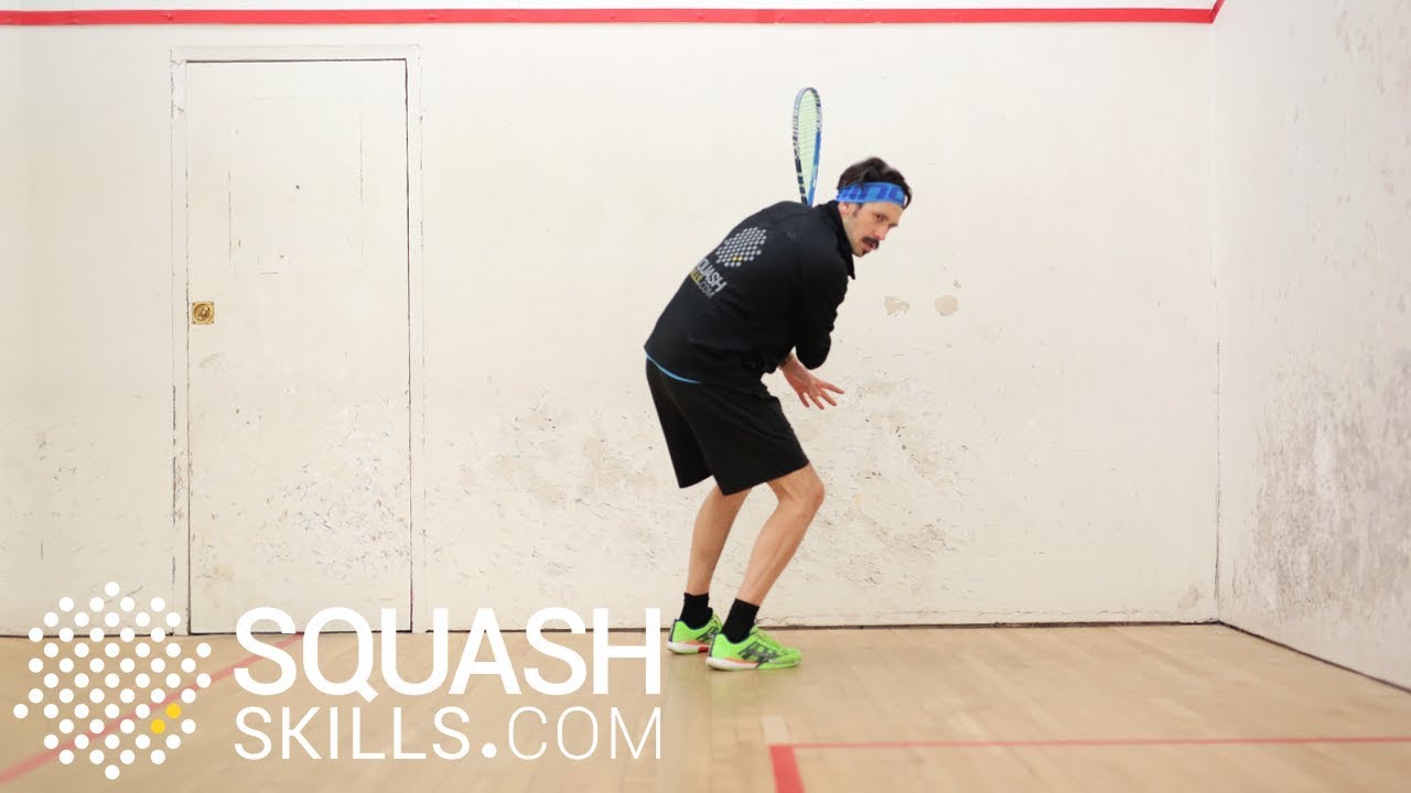 Squash tips: Backhand two footed plants with Jethro Binns