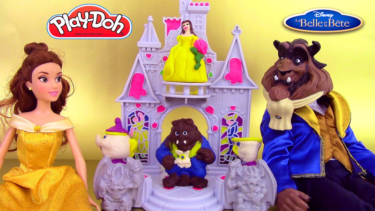 Pâte à modeler la Belle et la Bête Play Doh Belle Beauty and the Beast Playset