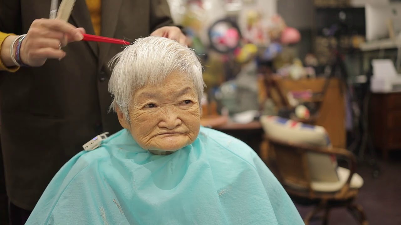 【ASMR】Haircut Mother Mother Haircut【音フェチ】母親をヘアカットして母親にヘアカットしてもらう