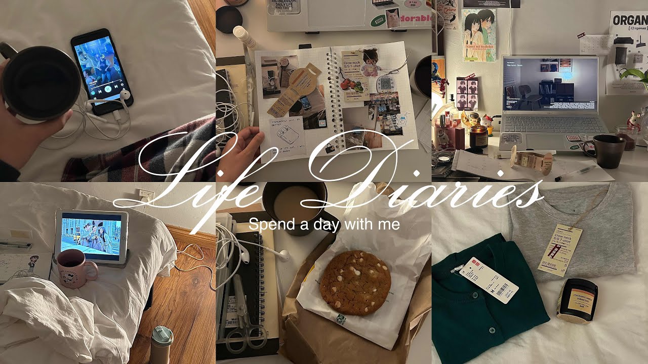 vlog | lately at home, slow days, journaling, how i edit my videos