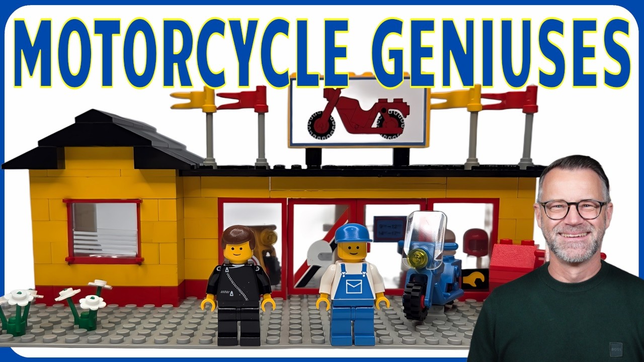 Лучший ремонт мотоцикла LEGO!