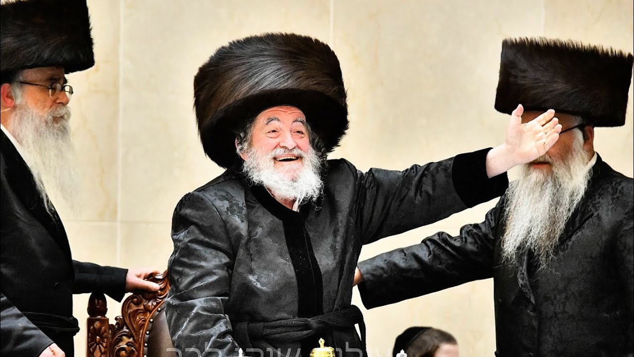 שמחת בית ויז׳ניץ. תיעוד אדיר משמחת הפארשפיל לנין מרן האדמו״ר 