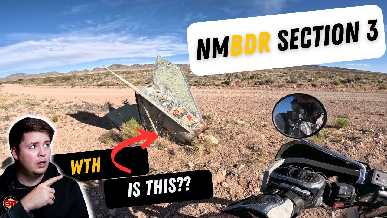 Hidden Missile in the Desert! - XT250 Takes on NMBDR Section 3 #motovlog #motovlogger #motocamping