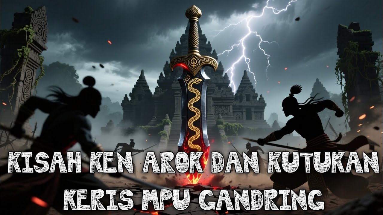 Kutukan Keris Mpu Gandring | Kisah Kelam Ken Arok & Awal Kerajaan Singasari