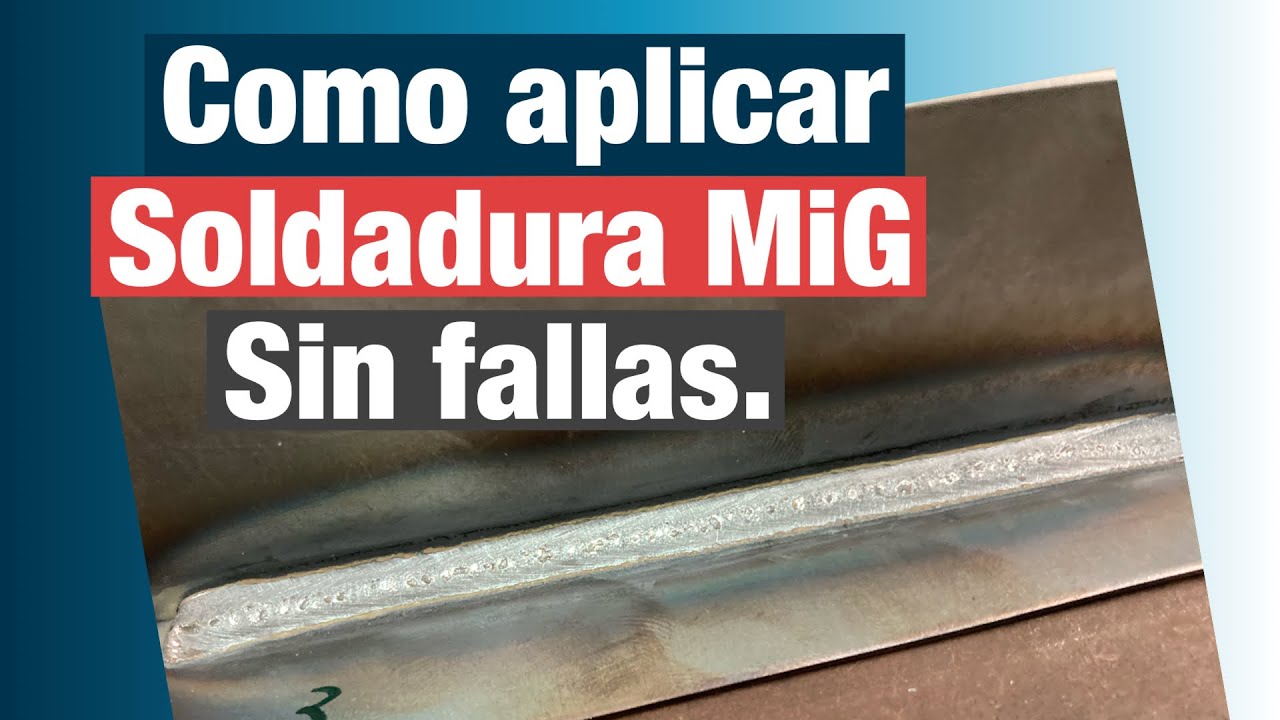 😲 como soldar correctamente tutoríal soldadura MIG 😁