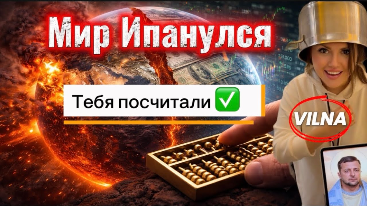 Мир ипанулся ! Тебя посчитали ! 