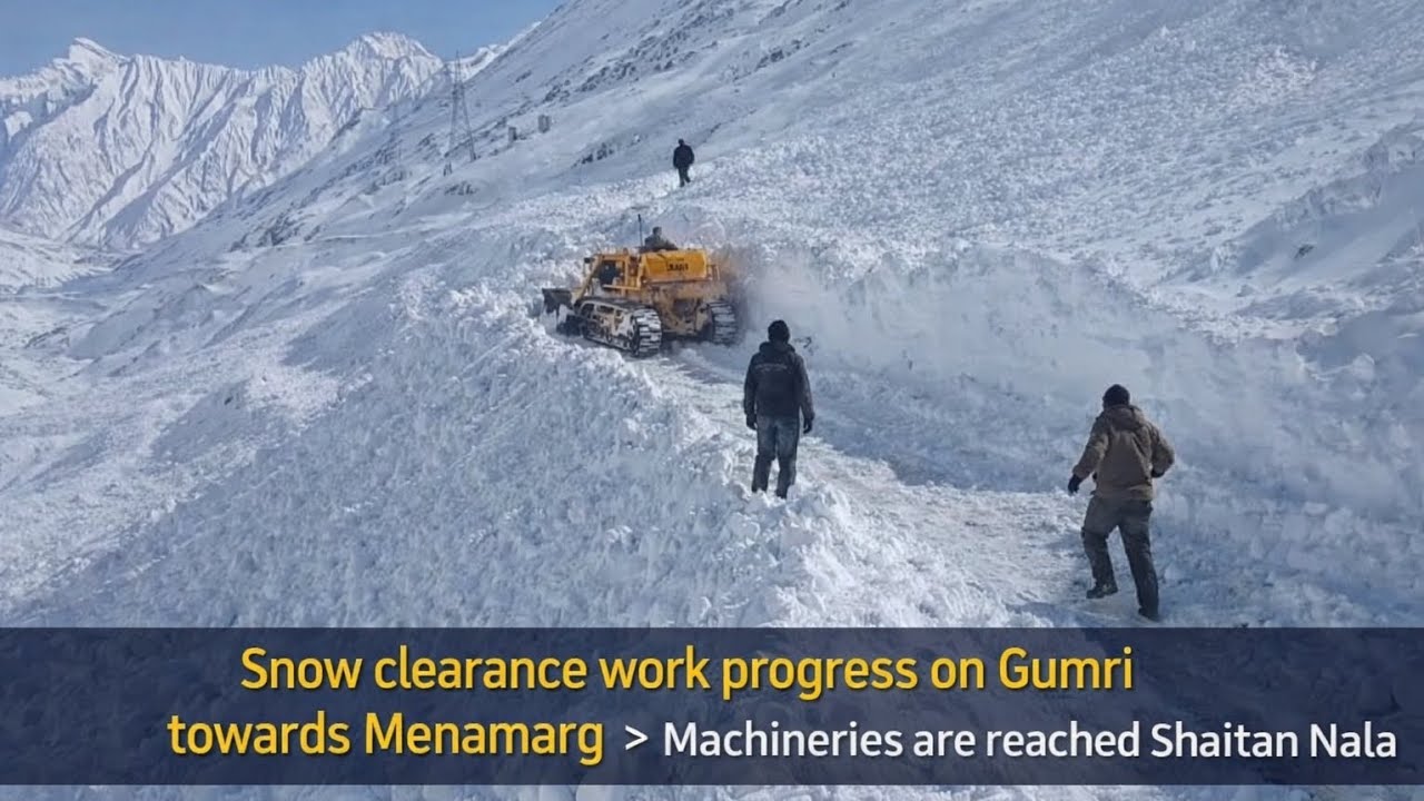Zojila Pass|After the heavy snowfall on the 23rd, the cold wave intensified across the entire region