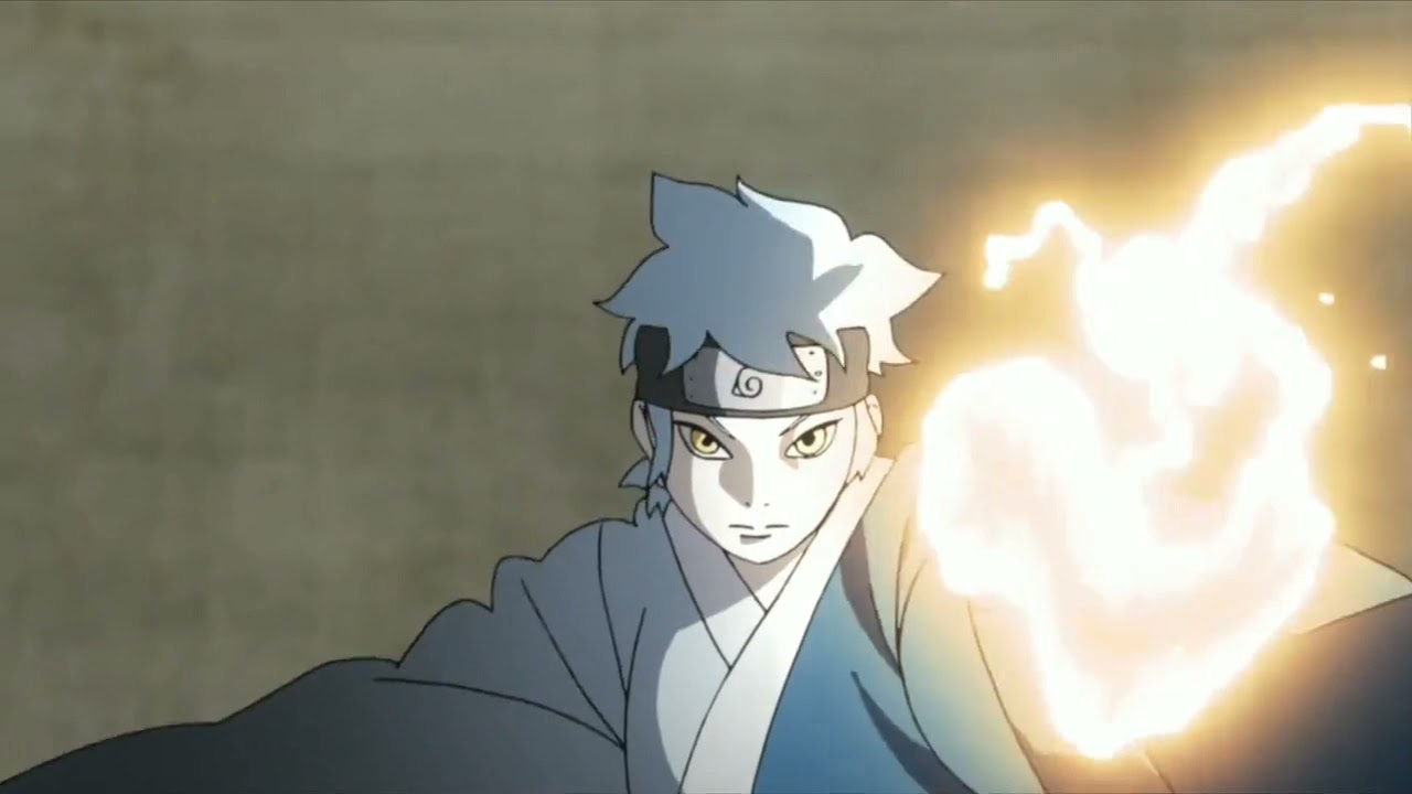 Mitsuki used lightning Jutsu