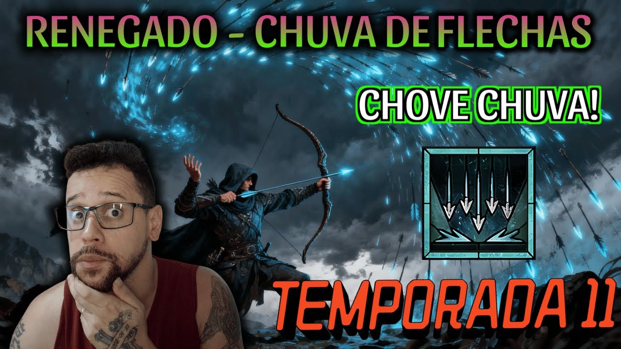 DIABLO 4 - RENEGADO - CHUVA DE FLECHAS ( TEMPORADA 11 )