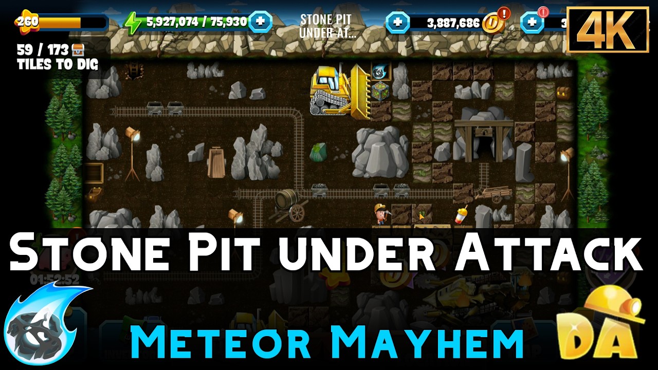 Stone Pit under Attack | Meteor Mayhem #2 | Diggy's Adventure