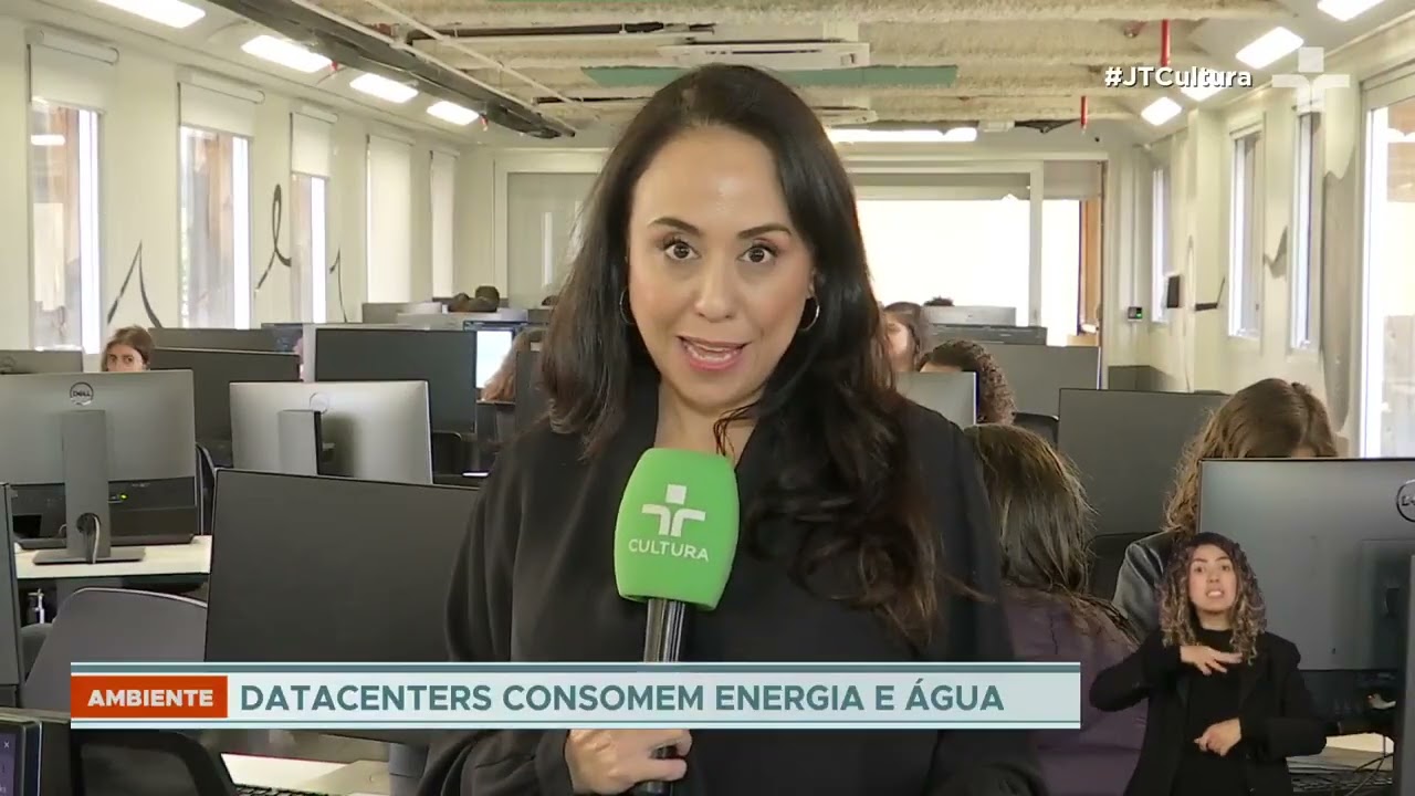 Data centers para IA têm alto impacto ambiental com consumo de energia e água