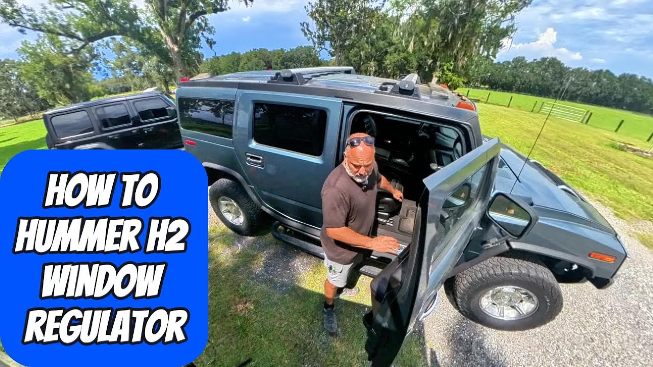 Hummer H2 Window Regulator Failed - How To Replace