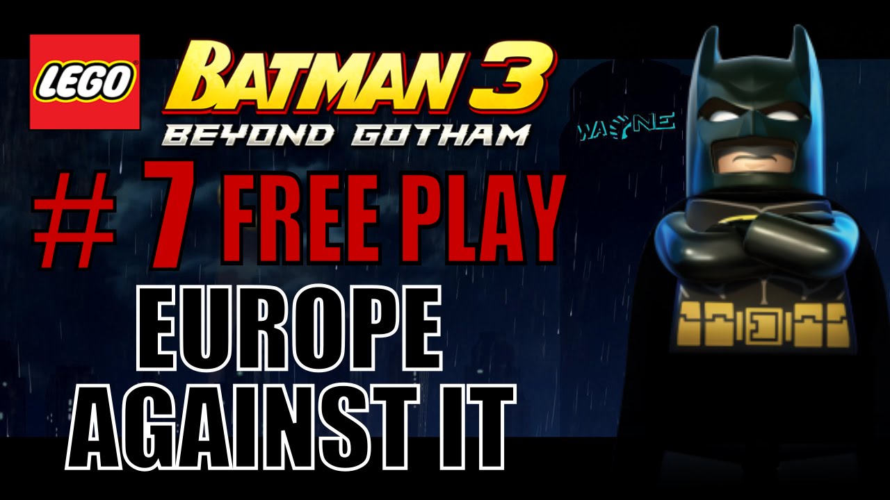 Lego Batman 3 Europe Against it - 100% (All Minikits, Adam West, Collectibles and Characters)