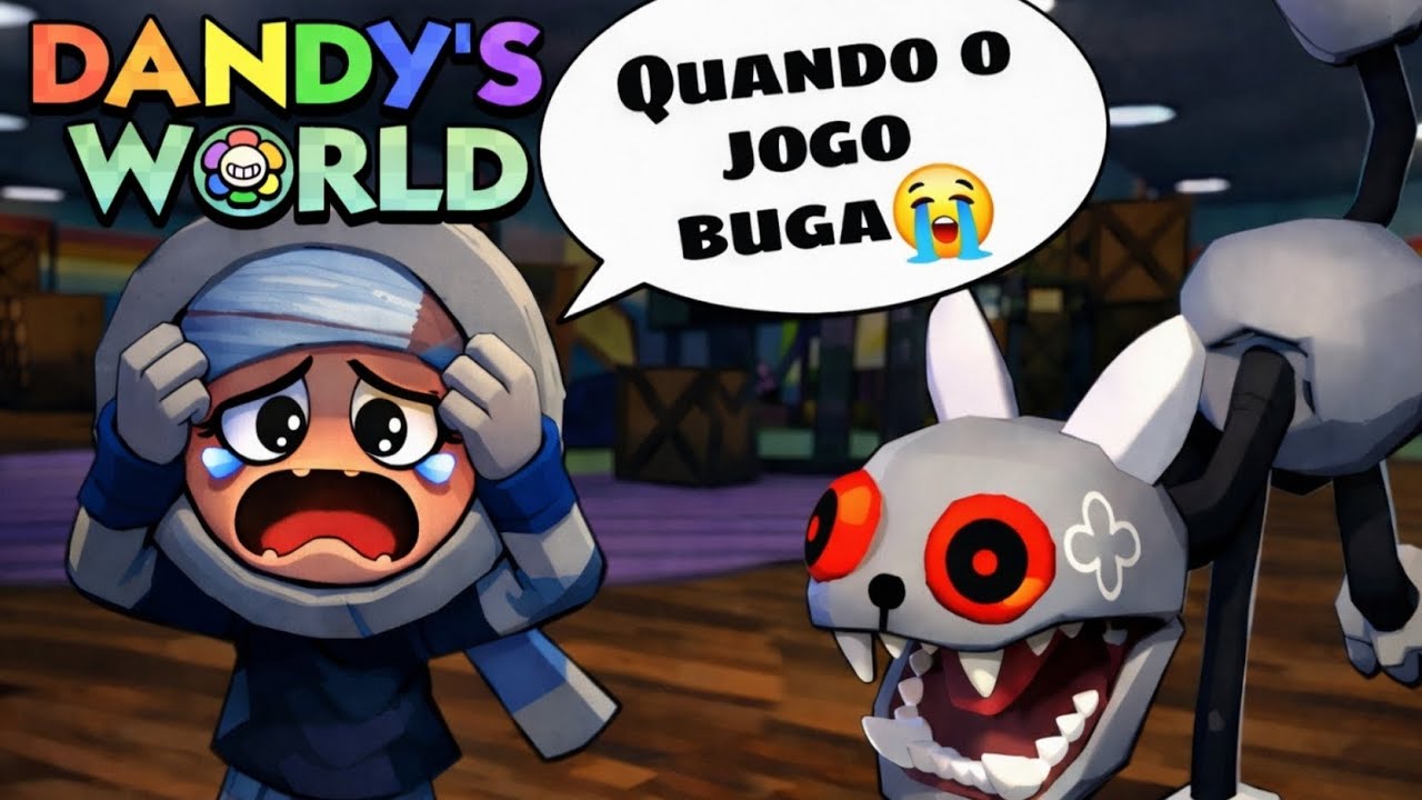 PASSANDO DE  ROGER NO DANDY'S WORLD ROBLOX 😱 😱 😱 