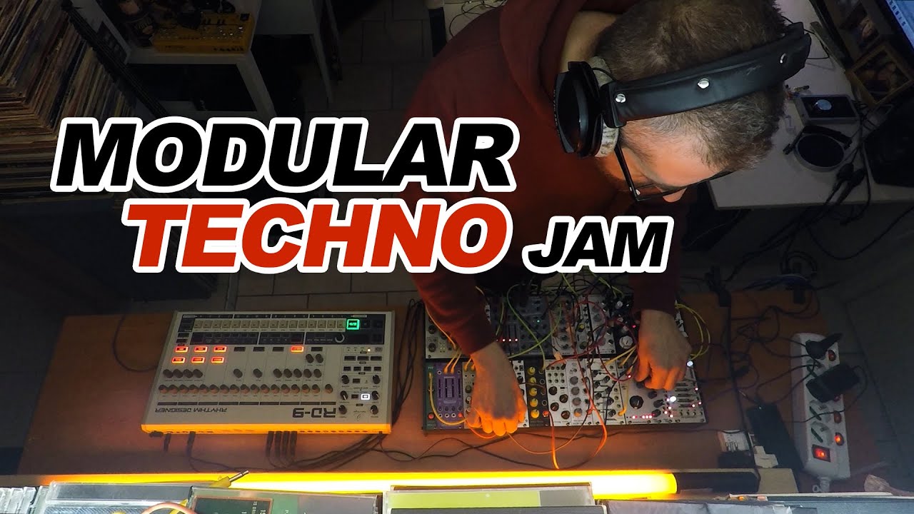 Modular Techno Live + Behringer RD-9