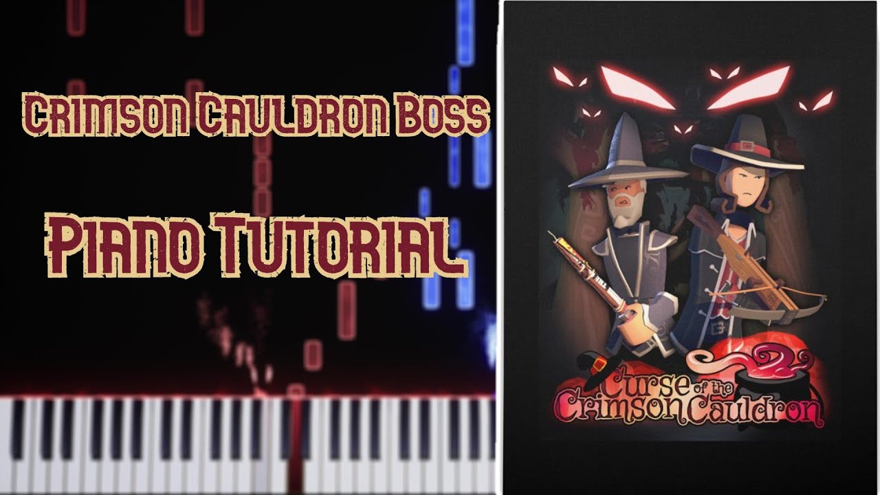 Rec Room OST - Crimson Cauldron Boss - Piano Tutorial