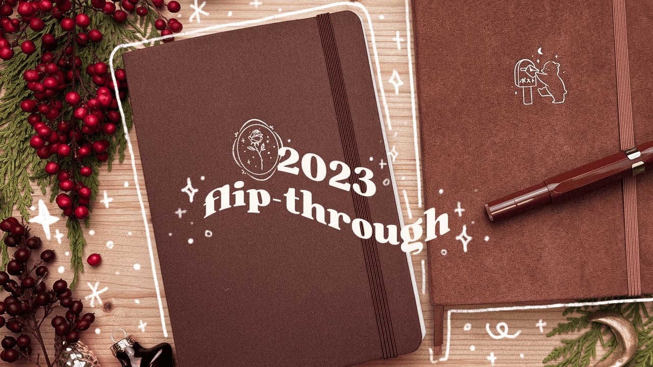 ✨ my 2023 bullet journal flip-through - frai.oh