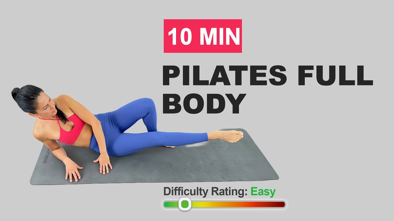 10 Min Pilates Core Workout | Full Body Strength at Home