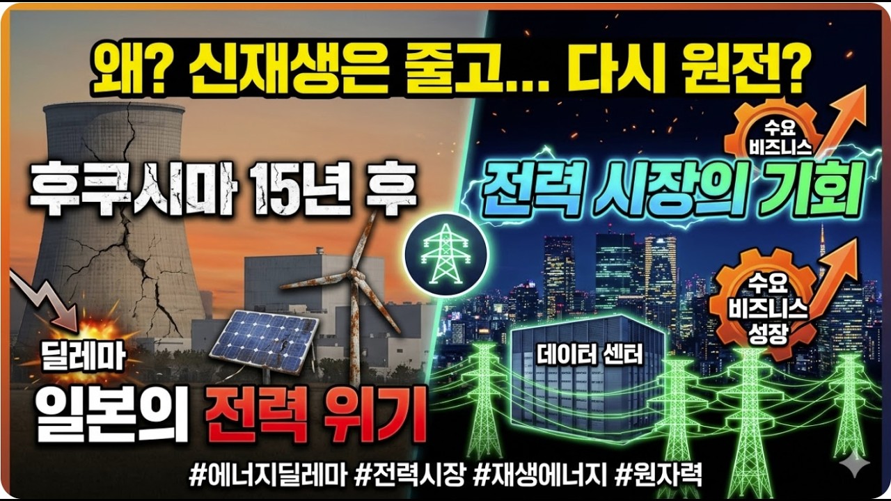 후쿠시마 15년 후, 일본이 직면한 에너지 딜레마와 전력 시장의 기회 (더 이코노미스트)