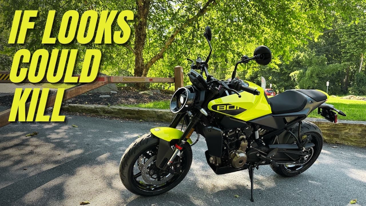 Тестовая поездка Husqvarna Vitpilen 801 2025 года
