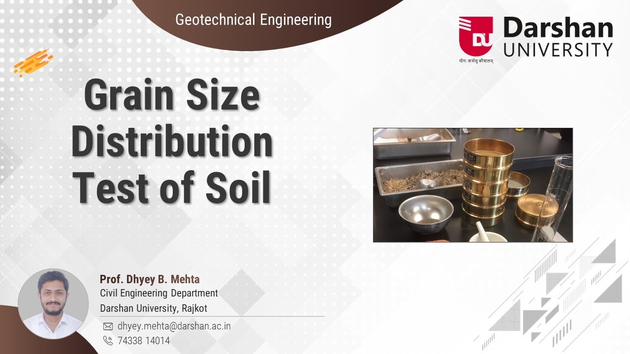 Grain Size Analysis Test of Soil