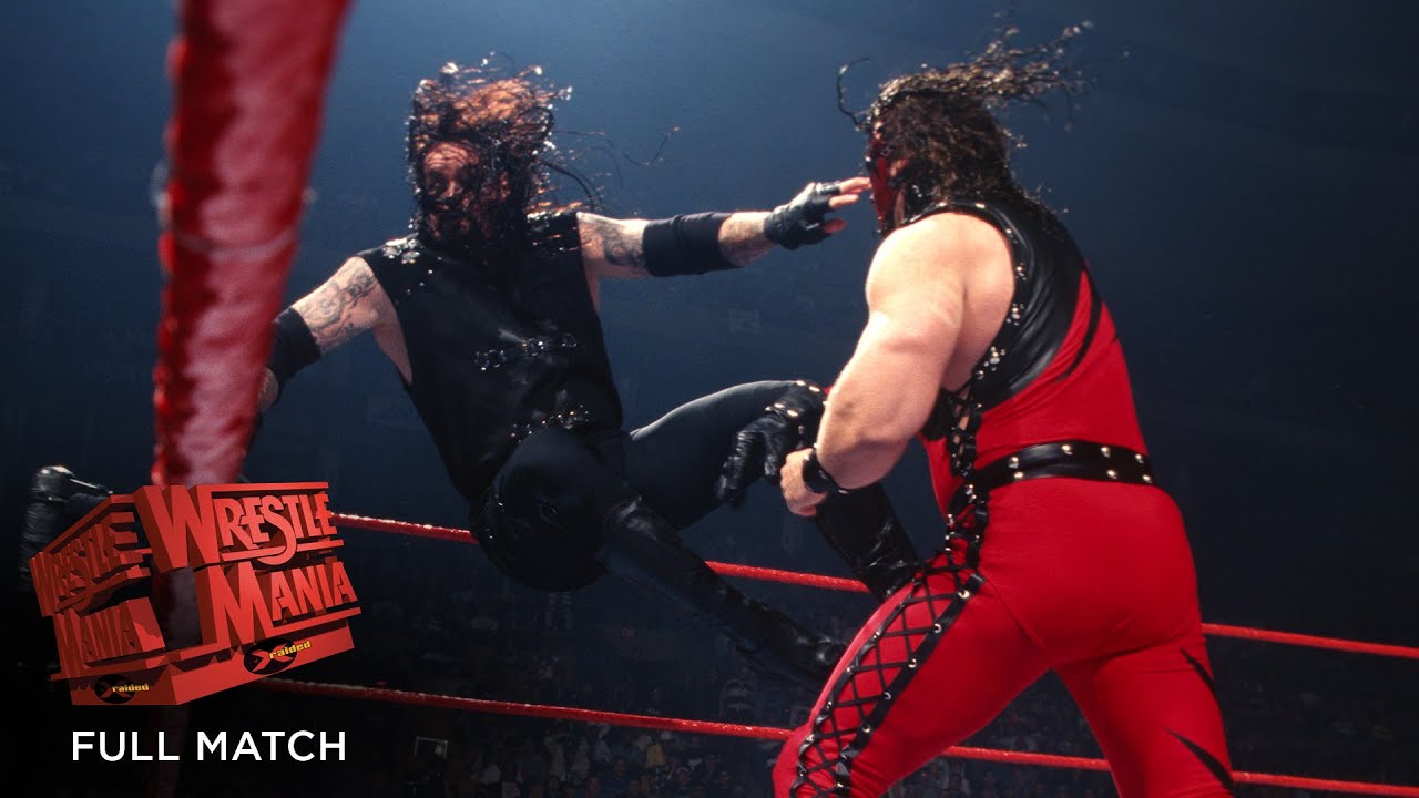 ПОЛНЫЙ МАТЧ — Гробовщик против Кейна: WrestleMania XIV