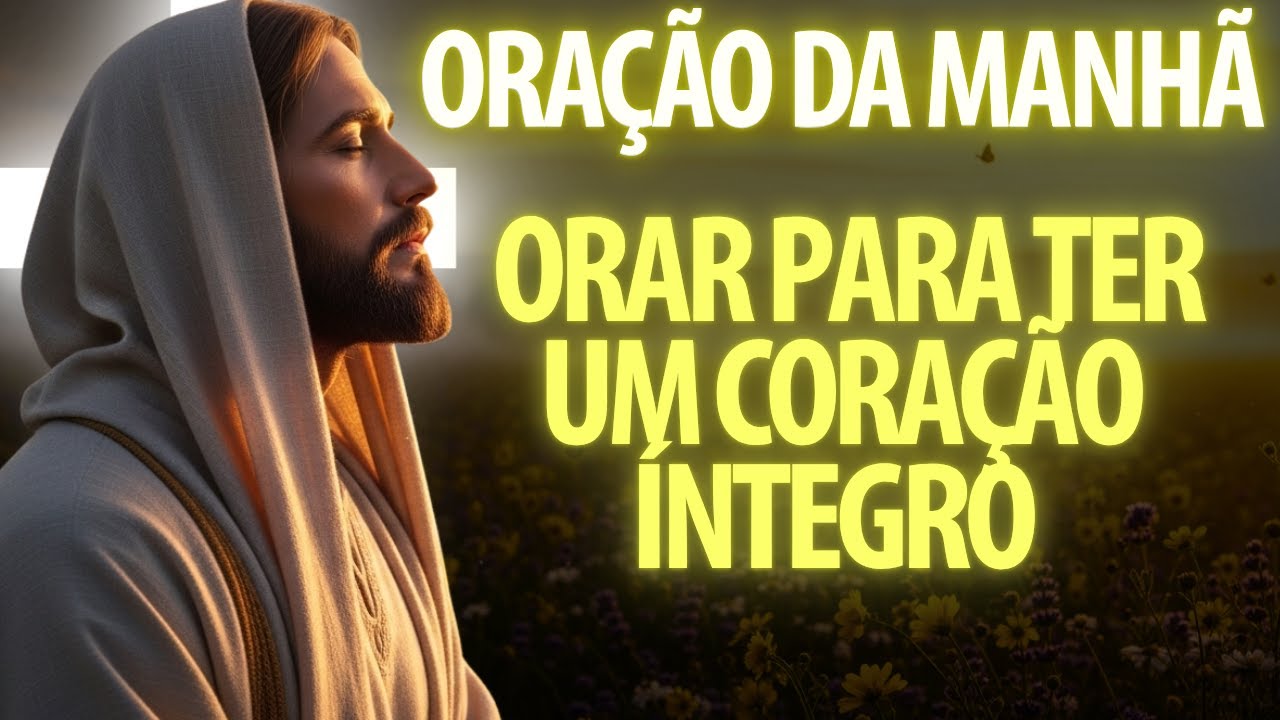QUE DEUS TE GUIE EM JUSTI&Ccedil;A HOJE | Ora&ccedil;&atilde;o da Manh&atilde;