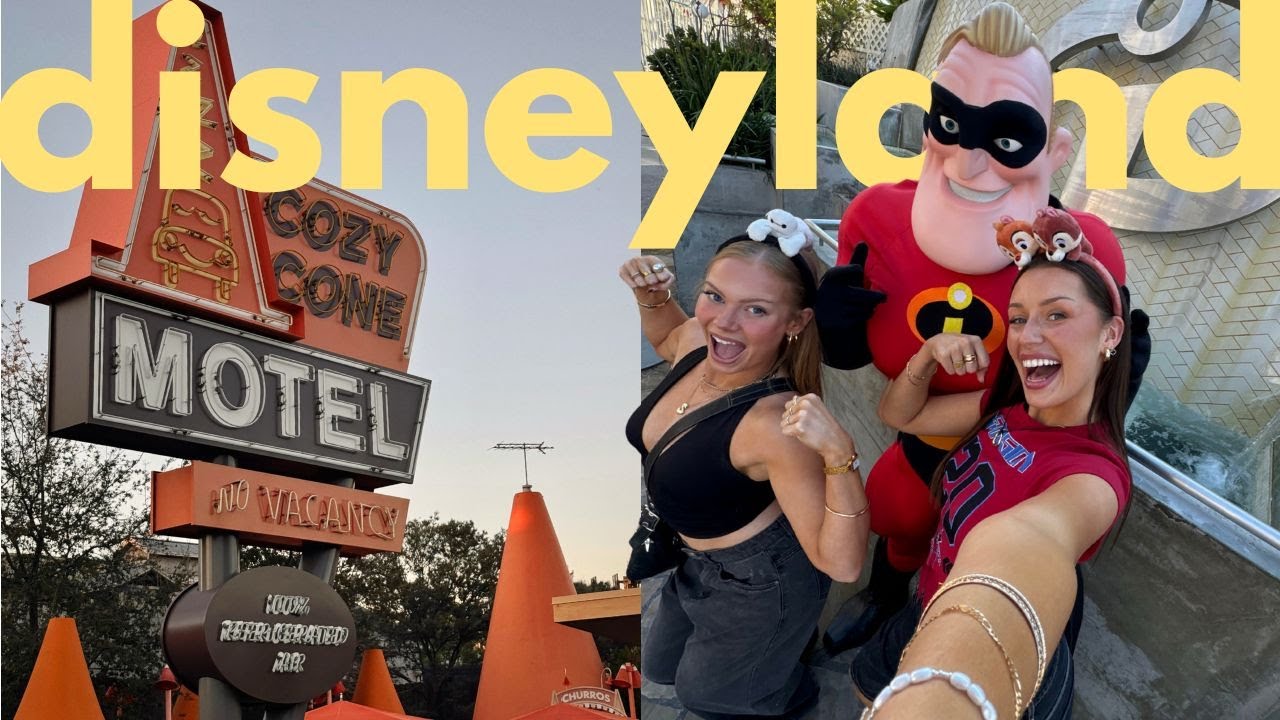 DISNEYLAND VLOG 🎡 california adventure rides, merch, food and meeting characters 2025!!!
