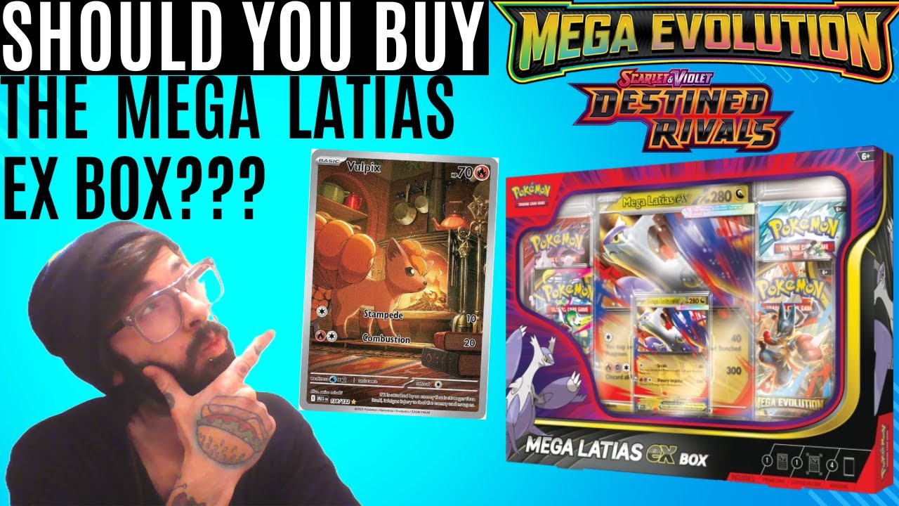 Is the Mega Latias EX Box Worth Buying???? Pokemon TCG Mega Evolution Pack Opening!!