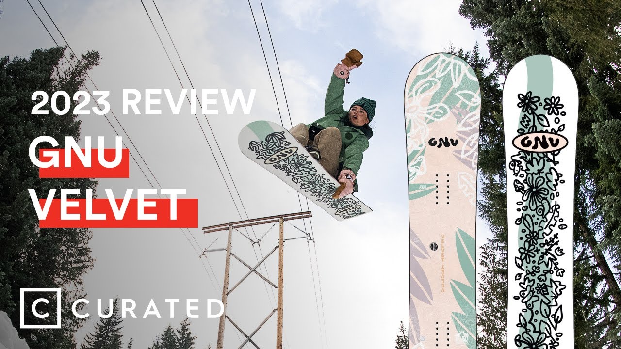 2023 GNU Velvet Snowboard Review (2024 Same Tech; Different Graphic) | Curated